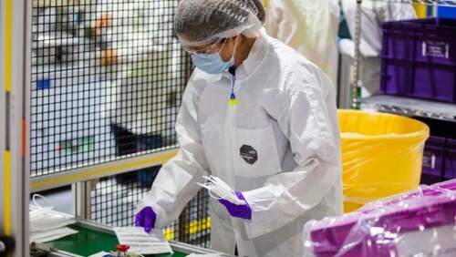 Figure 2. PPE guidelines may feel uncomfortable at first to staff; allow extra time for people to adopt new practices.