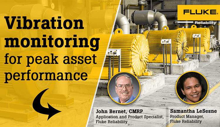 Vibration monitoring for peak asset performance